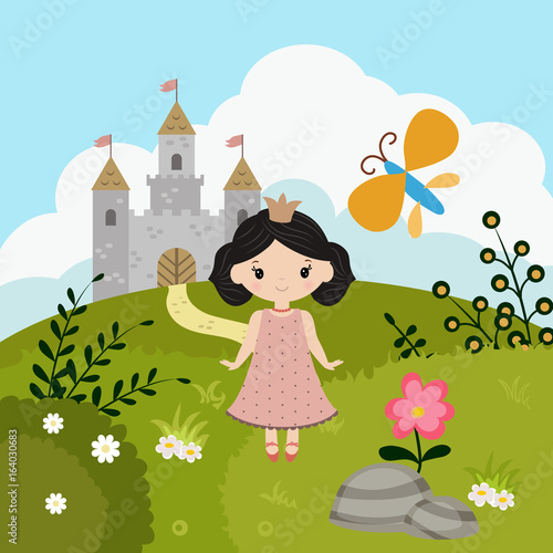 Cartoon fairy tale