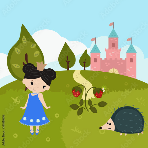 Cartoon fairy tale