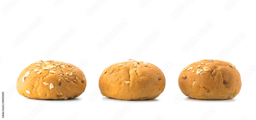 three bread buns three bread buns