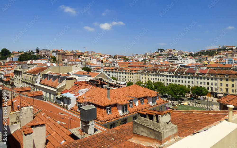 A view of Lisbon from 