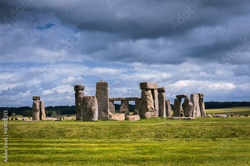 Stonehenge, a prehistoric monument in Wiltshire, UK