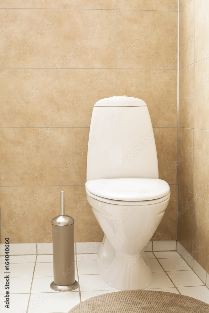 white toilet bowl in modern bathroom white toilet bowl in modern bathroom