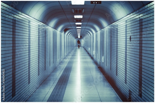 subway tunnel in tokyo