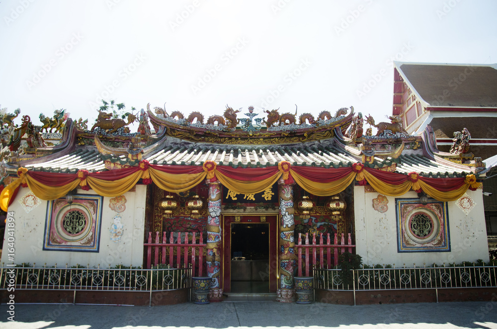 Chinese shrine of Lady princess Soi Dok Mak (Betel Nut Blossom)