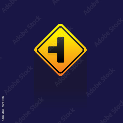 Free Download Traffic Signs transit signal , Vector illustration. on blue background. icon. logo. symbol - GFXLoad