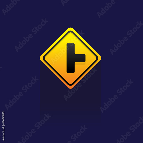 Traffic Signs transit signal , Vector illustration. on blue background. icon. logo. symbol
