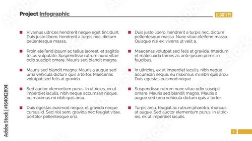 Unordered list template