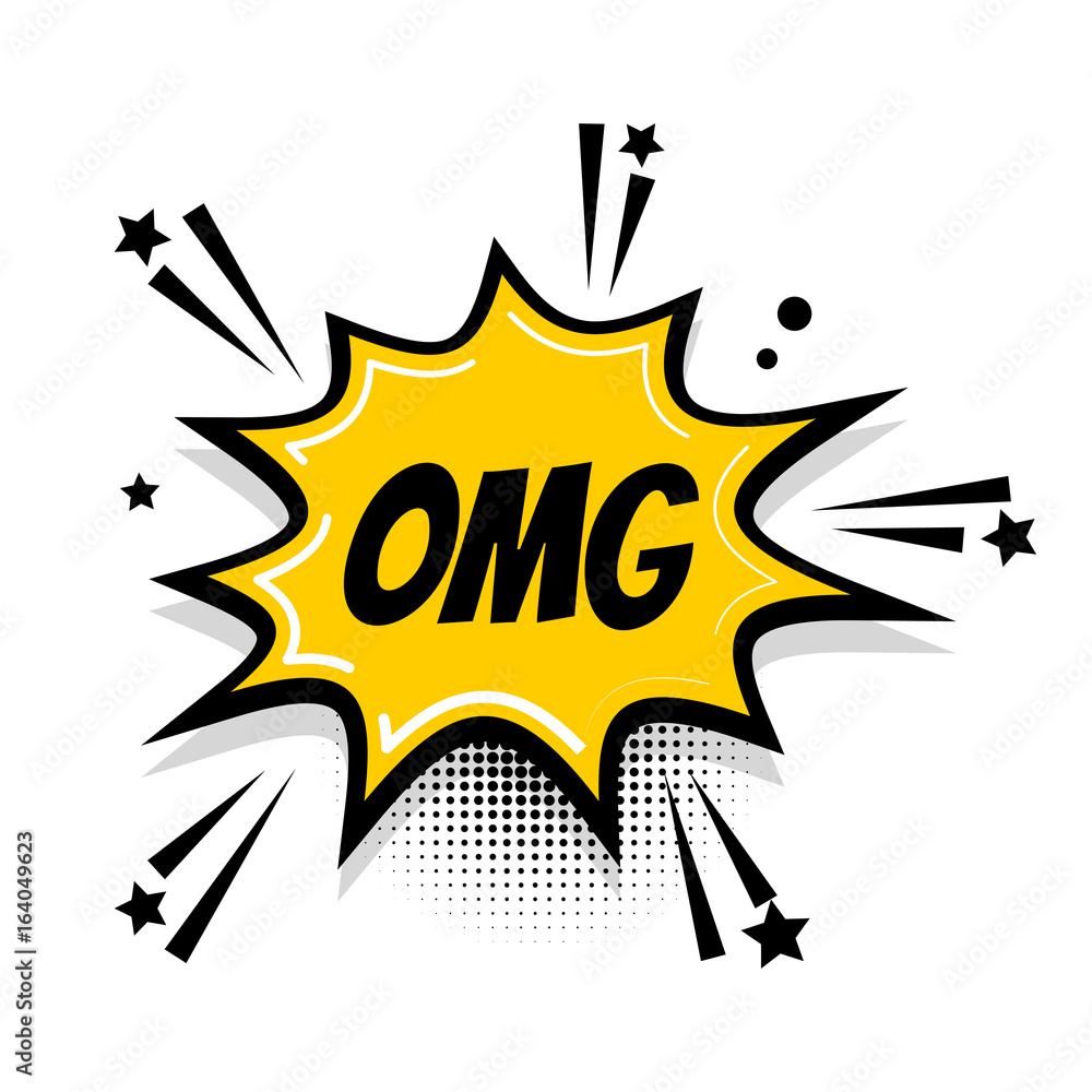 Lettering omg, oops. Comics book balloon. Bubble icon speech phrase. Cartoon exclusive font label tag expression. Comic text sound effects. Sounds vector illustration. Lettering omg, oops. Comics book balloon. Bubble icon speech phrase. Cartoon exclusive font label tag expression. Comic text sound effects. Sounds vector illustration.
