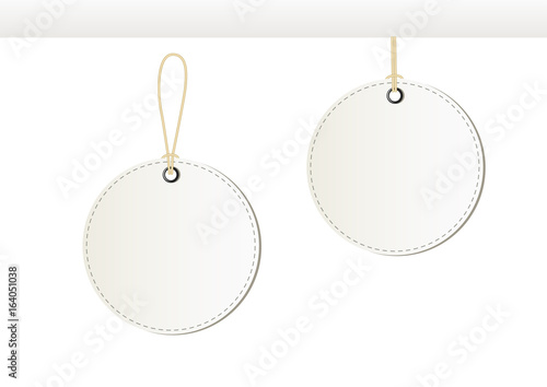 white paper tags