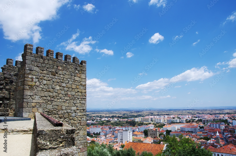 Castelo Branco from the castle, Portugal Castelo Branco from the castle, Portugal