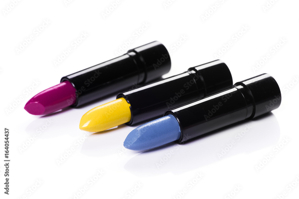 Obraz premium makeup cosmetic lipstick isolated