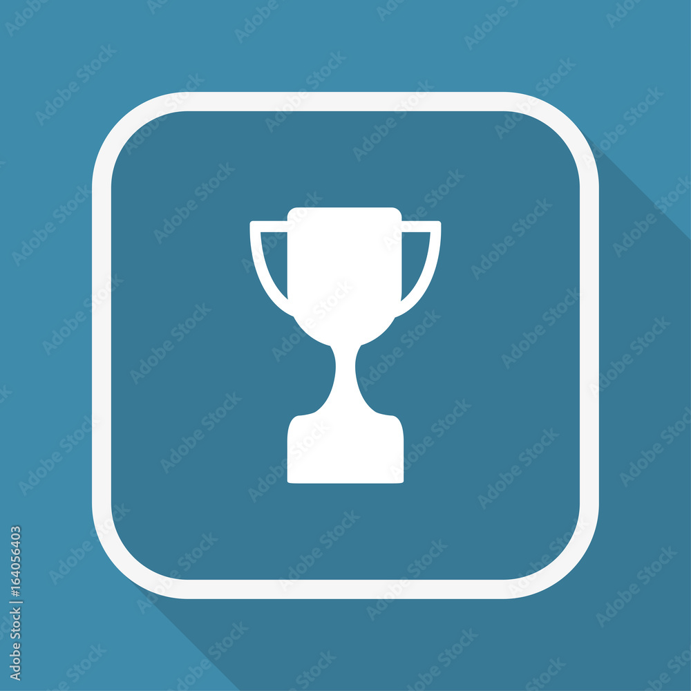 App Button mit Schatten - Pokal - Siegerehrung App Button mit Schatten - Pokal - Siegerehrung