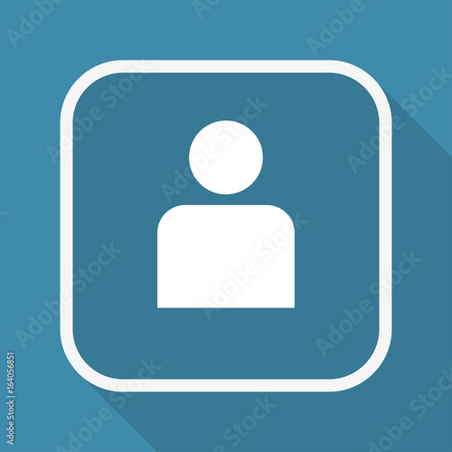 App Button mit Schatten - Person - Profilbild