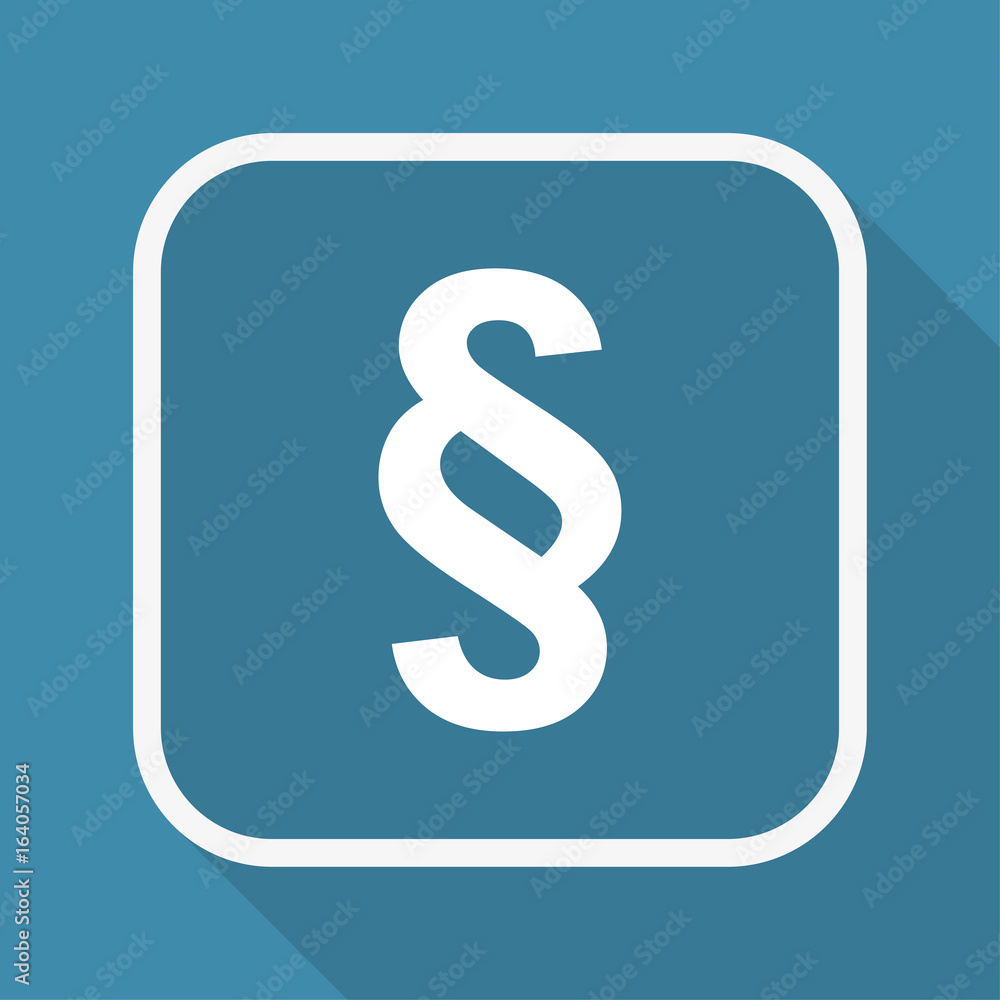 App Button mit Schatten - Paragraph - Gericht App Button mit Schatten - Paragraph - Gericht