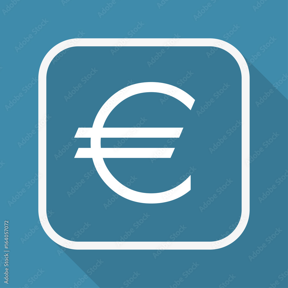 App Button mit Schatten - Euro App Button mit Schatten - Euro