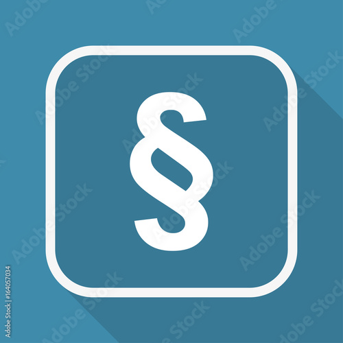 App Button mit Schatten - Paragraph - Gericht