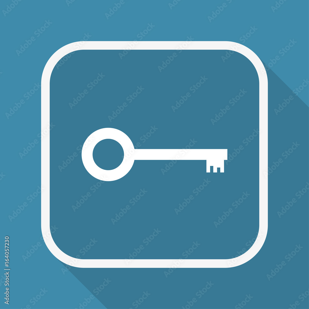 App Button mit Schatten - Schlüssel - Sicherheit App Button mit Schatten - Schlüssel - Sicherheit