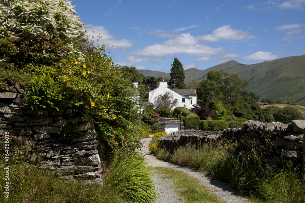 Troutbeck, Summer in Lake District