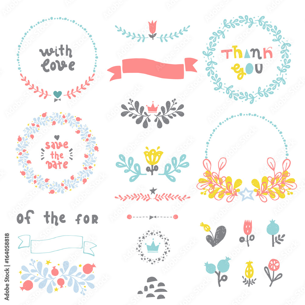 wedding elements set wedding elements set