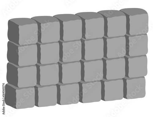 stone wall background vector symbol icon design.