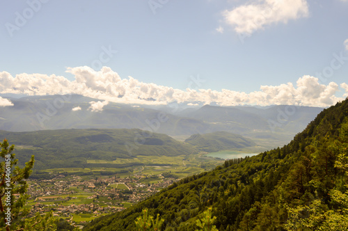 View of a valley in Alto Adige