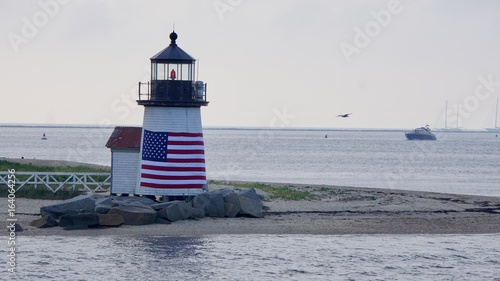 Nantucket harbor lighthouse