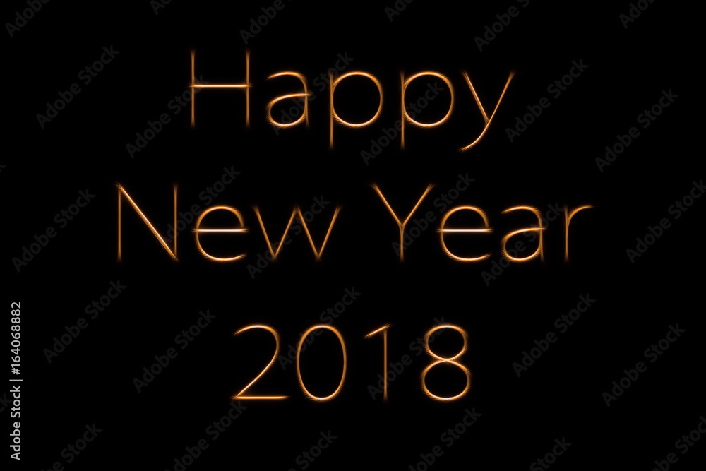 Obraz premium Happy New Year