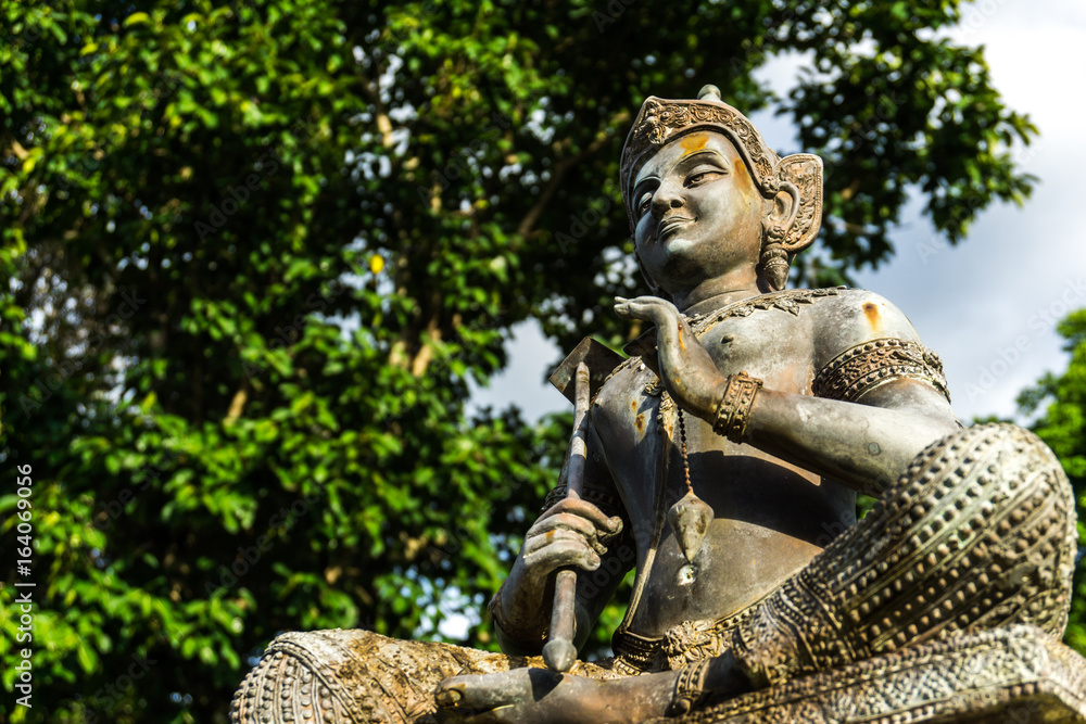 Statue of Vishnu Bronze Statue of Vishnu Bronze