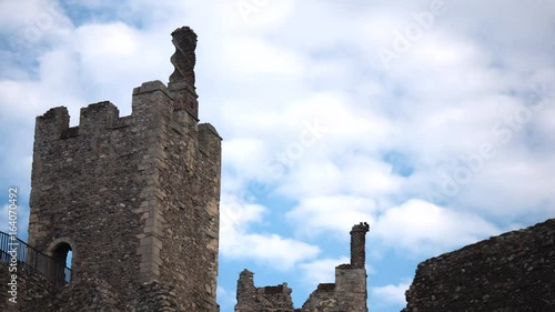 English castle time-lapse 