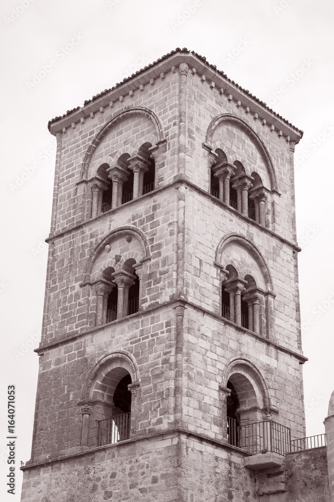 Santa Maria Church Tower, Trujillo; Extremadura; Spain
