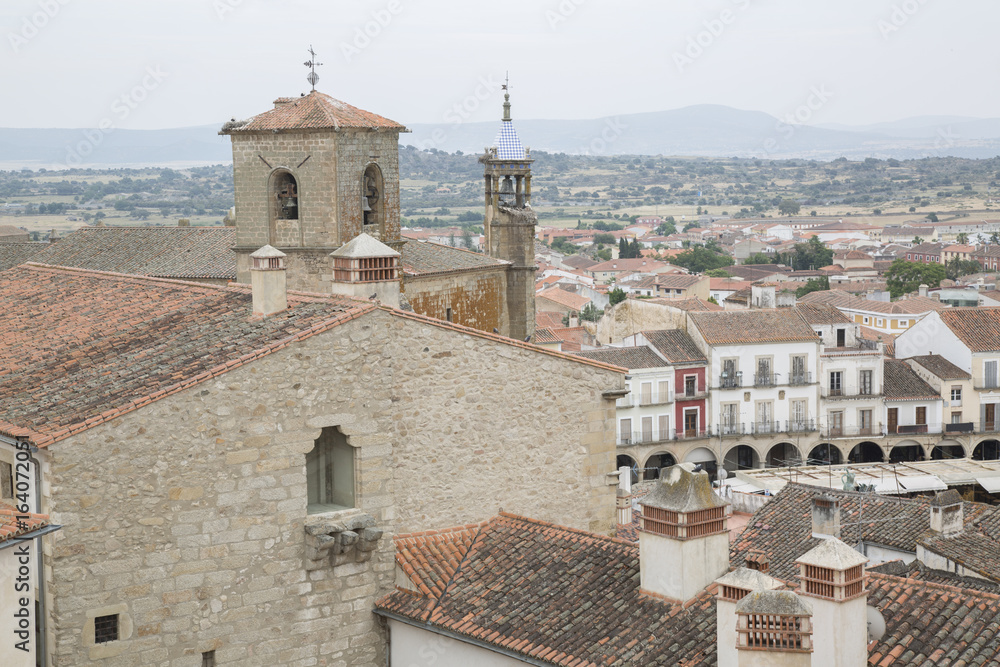 Main Square and Church; Trujillo