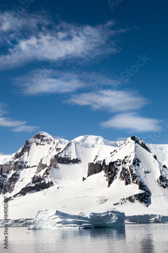 Landscape photography along the Antarctic Peninsula.