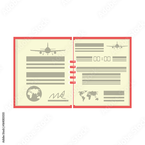 Flight log book