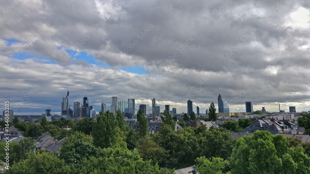 Dark Clouds over Frankfurt