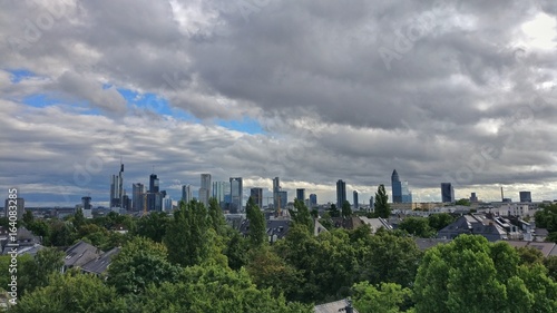 Dark Clouds over Frankfurt