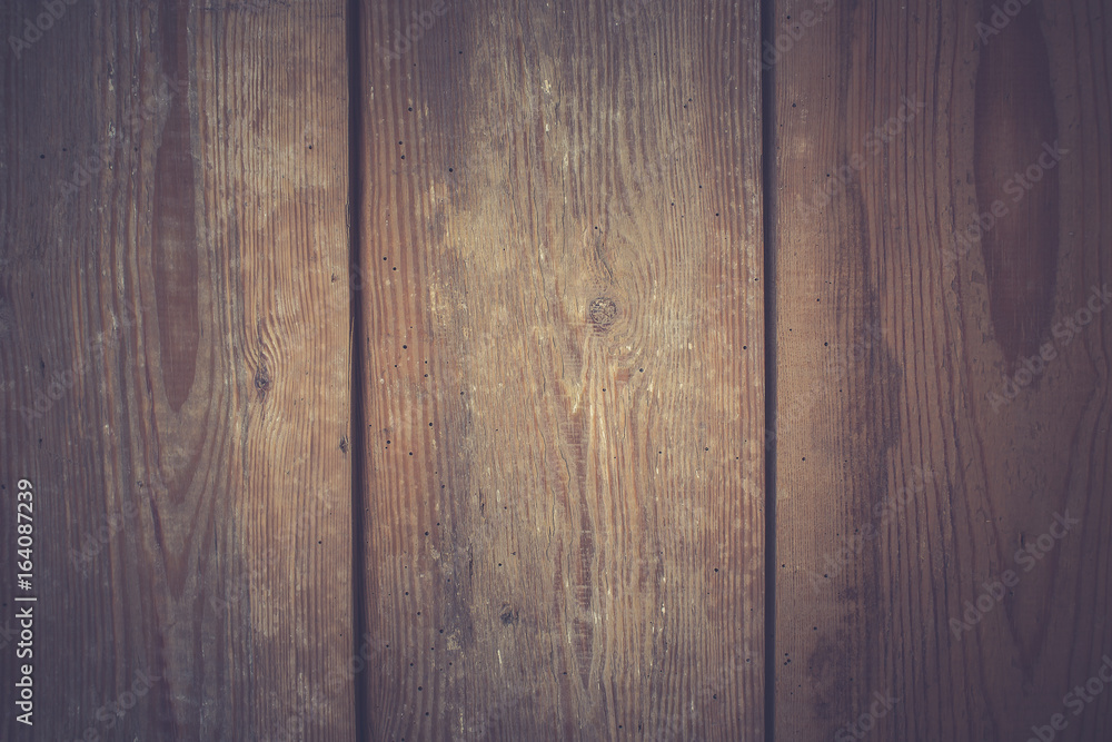 Obraz premium Old wood plank texture background