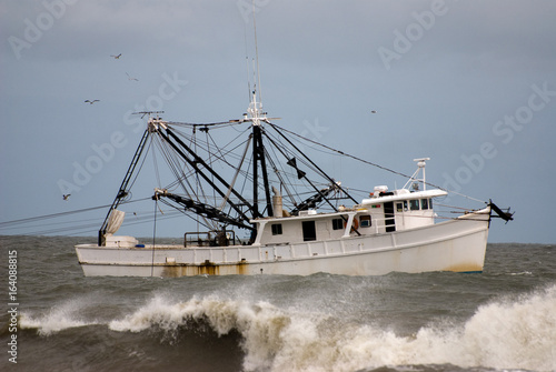 fishing Boat at Sea