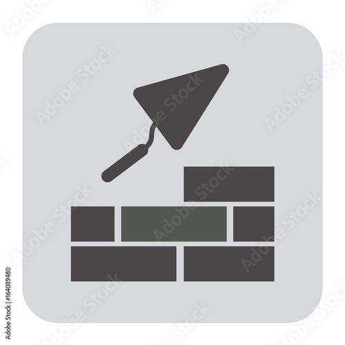 Brick with Trowel Symbol