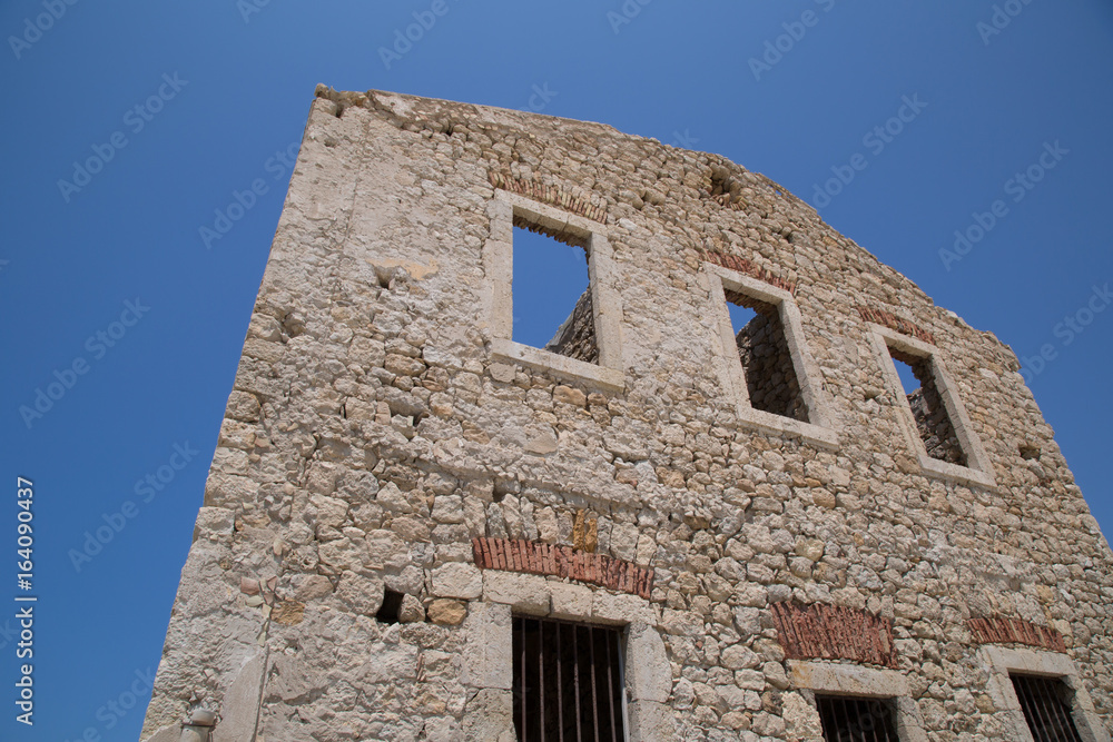 Old mediterranean stone house
