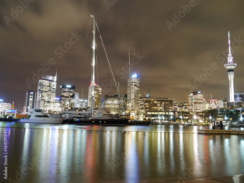 Auckland at night