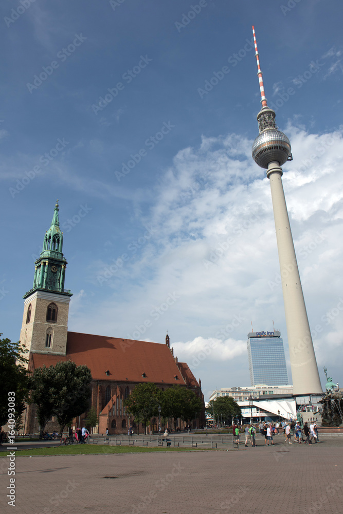 Obraz premium St. Marienkirche Berlin