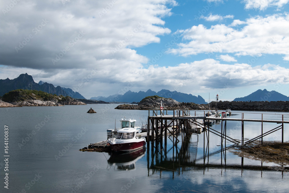 Kabelvag fishing village in Lofoten, Norway