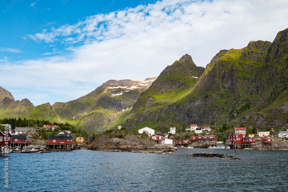 Aa fishing village in Lofoten, Norway