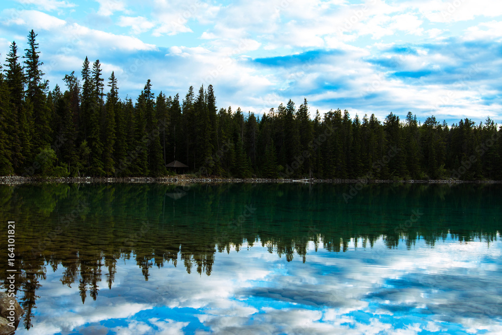 Annette Lake, Jasper National Park, Alberta, Canada Annette Lake, Jasper National Park, Alberta, Canada