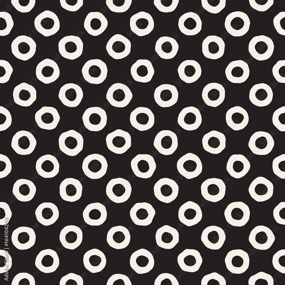 Hand drawn black and white ink abstract seamless pattern. Vector stylish texture. Monochrome geometric shappes paint brush lines Hand drawn black and white ink abstract seamless pattern. Vector stylish texture. Monochrome geometric shappes paint brush lines