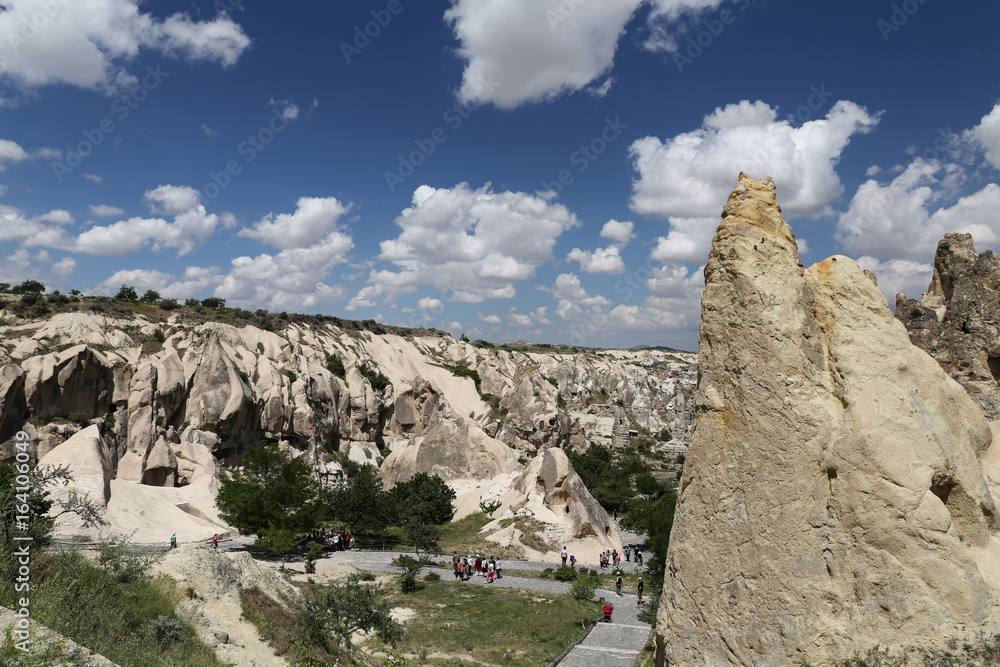 Fototapeta premium Rock Formations in Cappadocia, Turkey