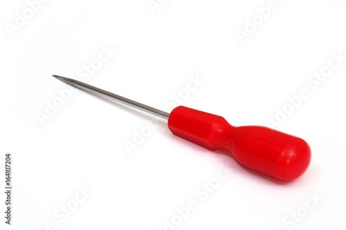 Fotomural Stitching awl on white background