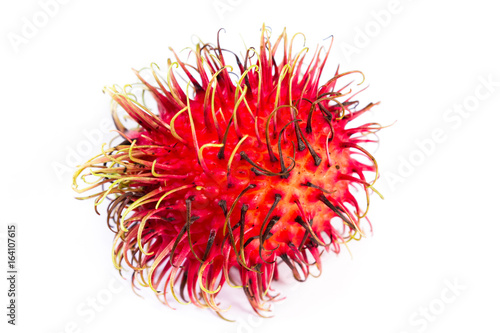 Rambutan a sweet tropical fruit