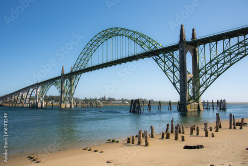 Yaquina Bay Bridge in Newport Oregon