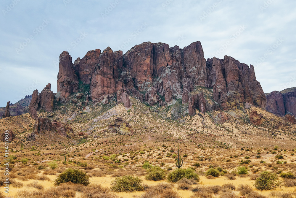 Desert Plateau Mountain